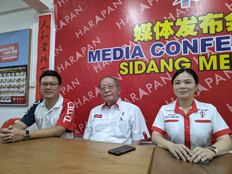GE15: prove I called Dr Mahathir corrupt or take it back, Kit Siang dares Ka Siong
