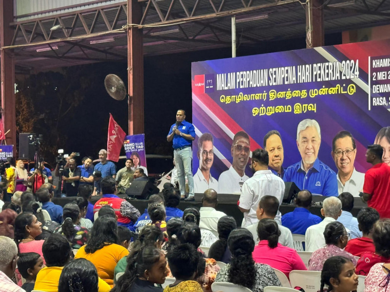 Saravanan takes dig at unity govt while stumping for it