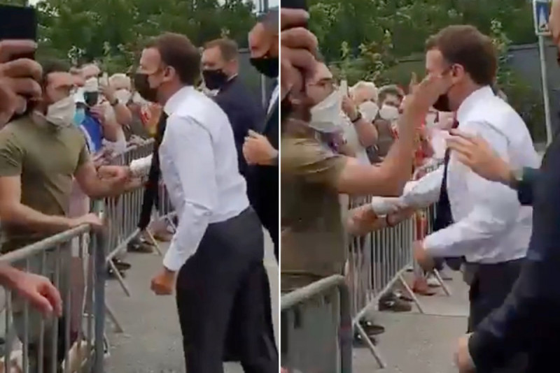 What’s in a slap? France ponders meaning of Macron assault