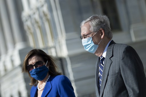Homes of top Republican and Democrat vandalised