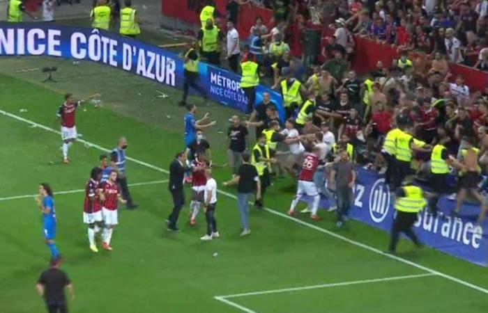 Nice, Marseille game abandoned after bottles thrown and 'players attacked'