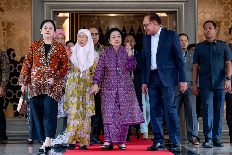 Megawati meets Anwar in Putrajaya to discuss Nusantara capital