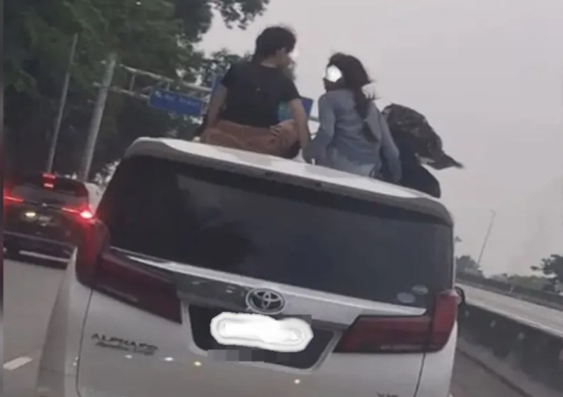 Toying with danger: Police tracking owner of MPV