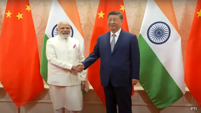 Xi and Modi hold talks in Tianjin amid Global South Summit