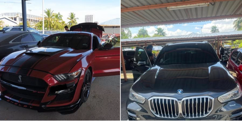 Mustang, BMW drivers tell JPJ they do not have enough money to renew road tax