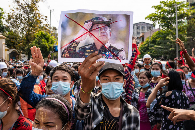 Asean urges peaceful solution to Myanmar crisis after air strike