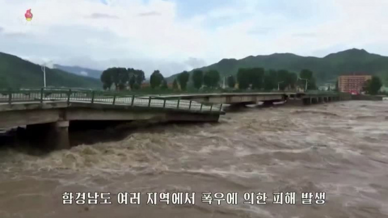 Thousands of homes, farms hit by floods in N. Korea