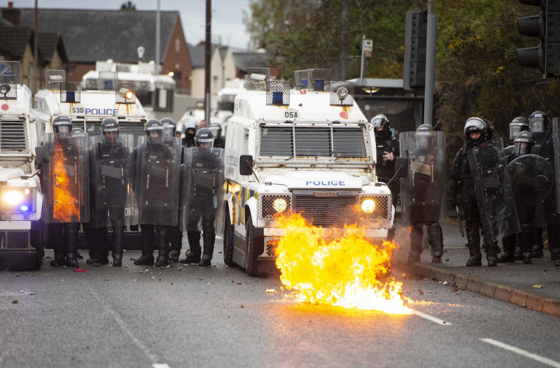 Northern Ireland marks 100 years, divided