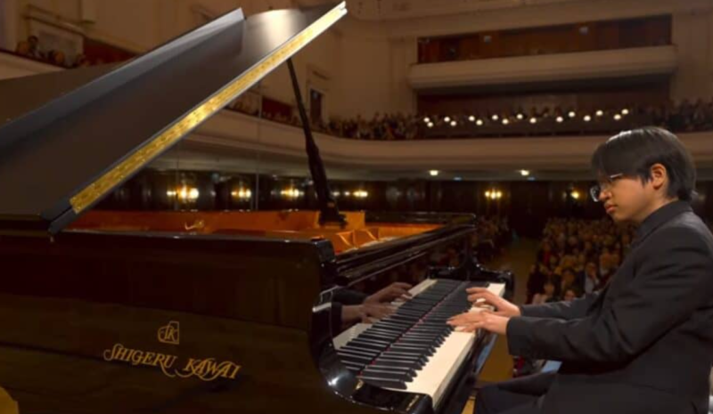 Malaysian classical pianist practiced several hours daily for competition