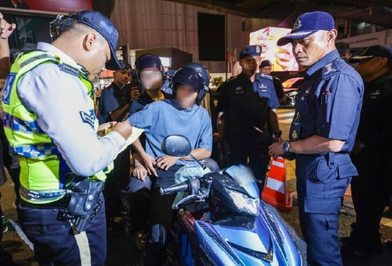 Motorcyclists top list of traffic offenders in Kuala Lumpur's Ops PUU campaign