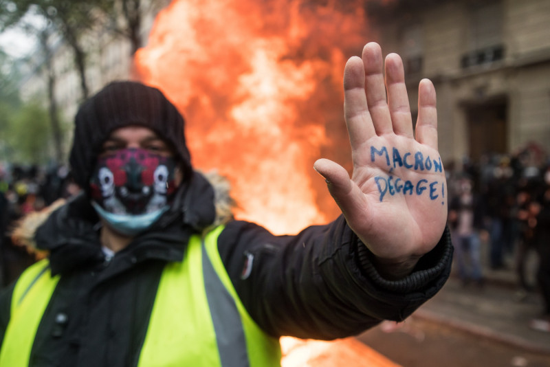 Thousands mark May Day in France, Spain and Germany