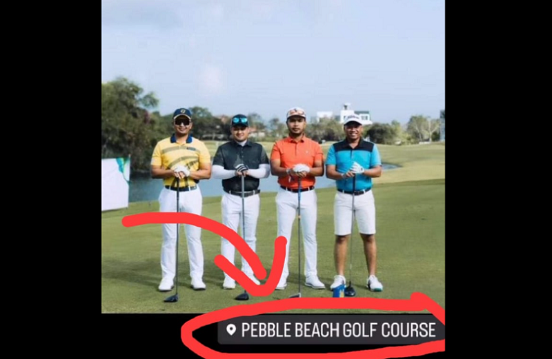 Golf at Pebble Beach or kenduri in NS?