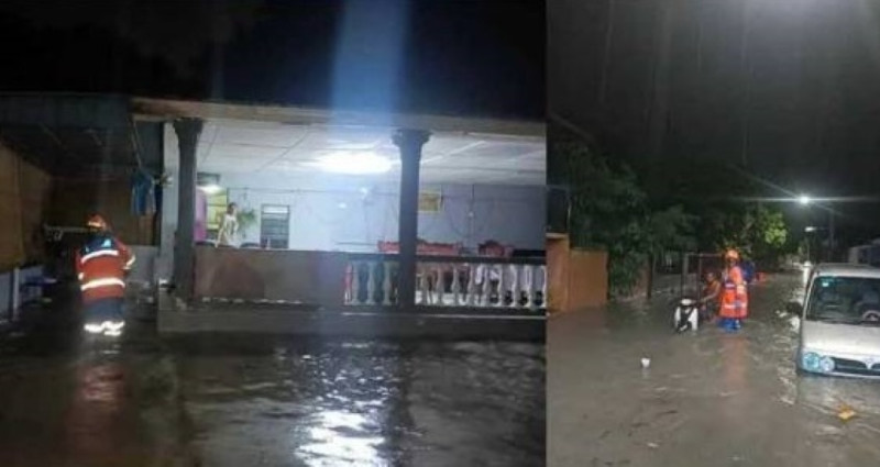 Flash floods hit Penang following overnight downpour