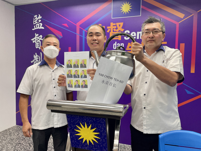 Penang MCA taunts ‘boiling kettle’ Chow over recent water cuts