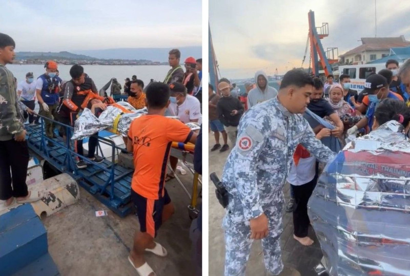 Philippine ferry sinks off Basilan, at least 15 feared dead as rescue continues