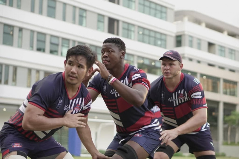 Big friendly rugby giant - Samuel Rentap