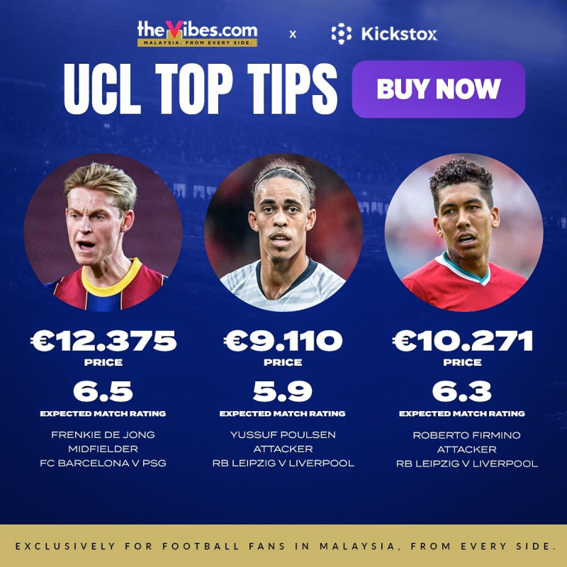 Top tips for Champions League night