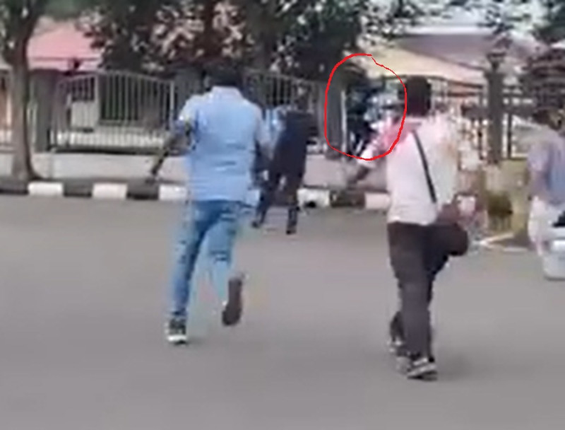 Two suspects try to escape after proceedings at Kulim Court (video)