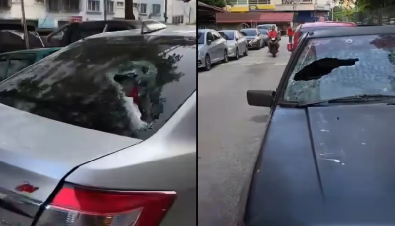 3 men arrested for smashing car windows in Desa Mentari (videos)