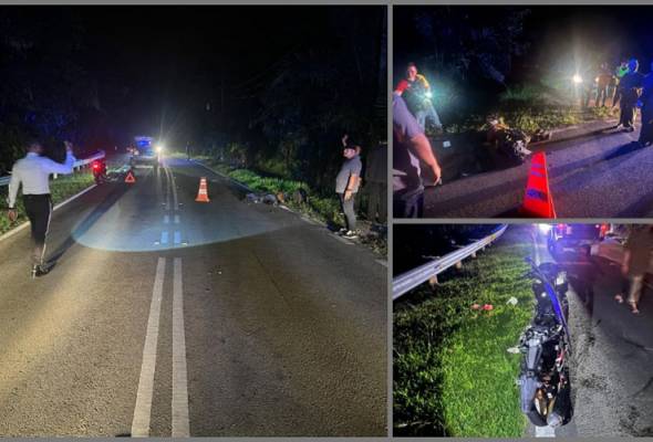 Officer killed in motorcycle collision with lorry