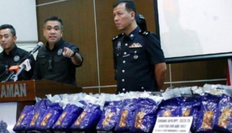 Police cripple cross-border drug smuggling syndicate seizing meth worth over RM16 million