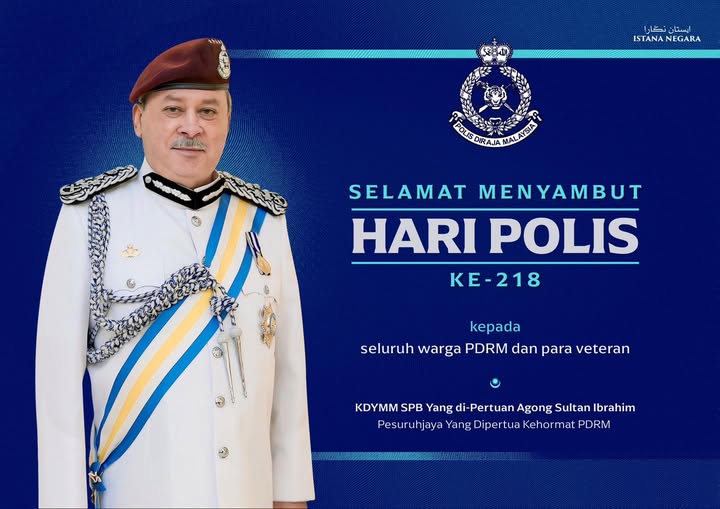 King extends 218th Police Day greetings, honours personnel and veterans' sacrifices