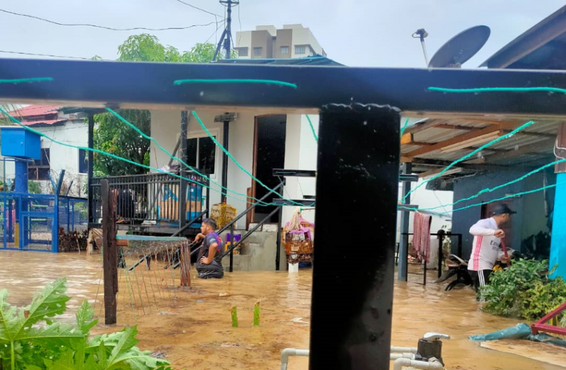 Penang’s low-lying areas flooded after two-hour downpour