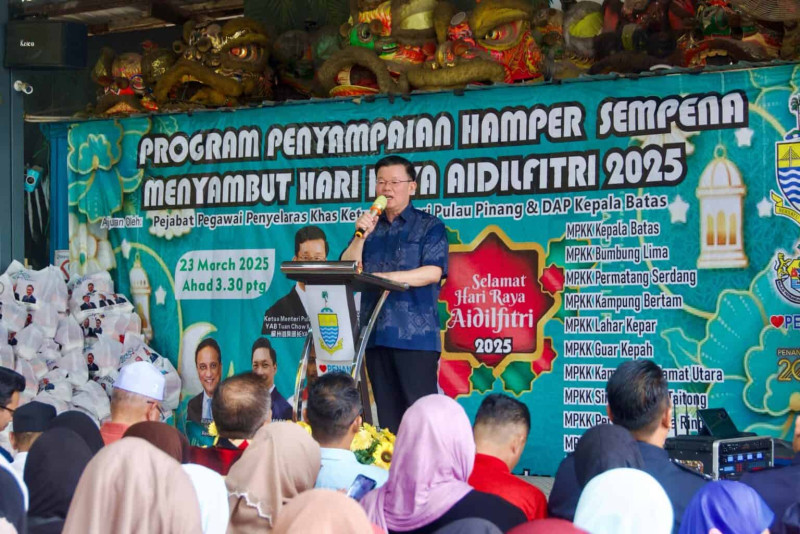 Penang CM appeals for full mandate from state's rural community
