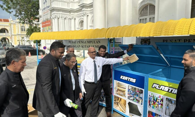 Penang island revives public waste segregation
