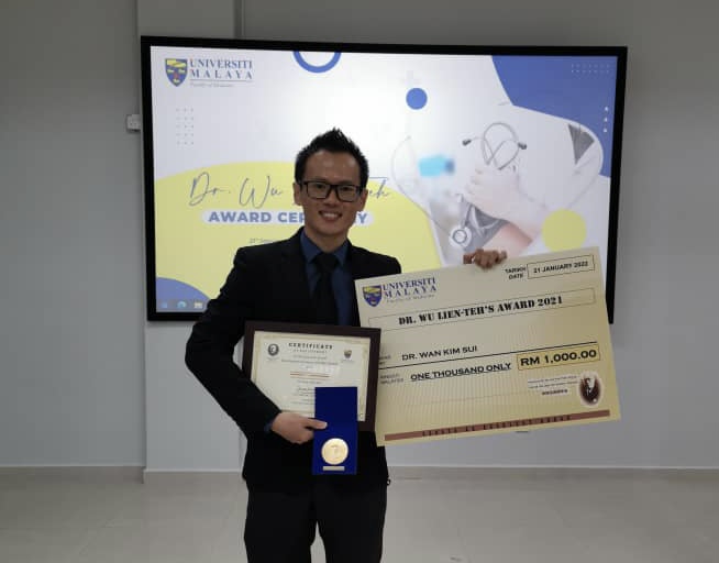 Epidemiologist becomes first recipient of Dr Wu Lien-Teh award 
