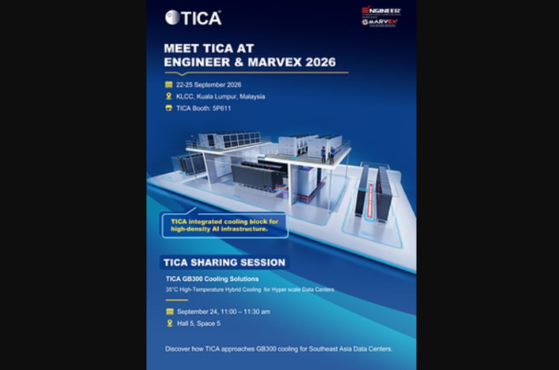 TICA targets data centre cooling market as AI demand grows
