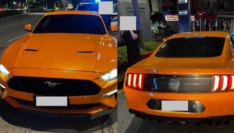 Lawyer caught driving Ford Mustang without road tax – second time in a month