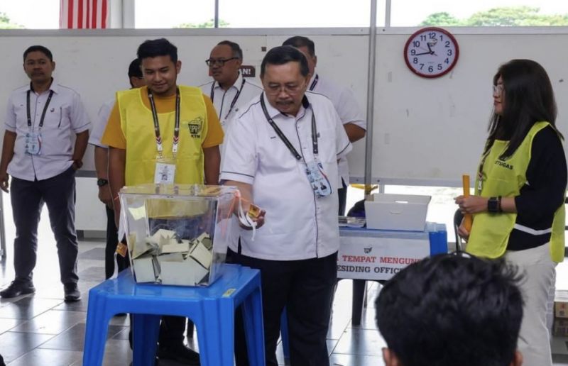 Pulai: low voter turnout due to stormy weather, says EC chairman
