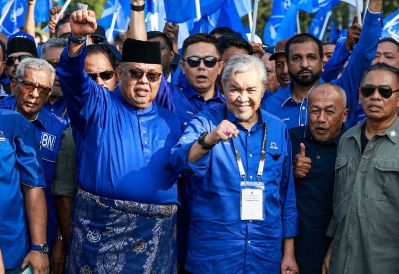 Zahid backs Ab Rauf for another term as Melaka CM if BN wins