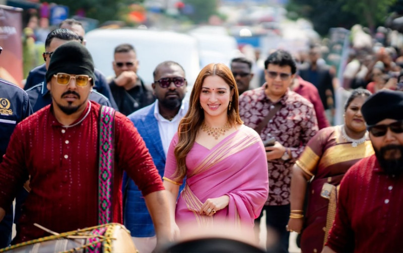 Tamannaah Bhatia draws hundreds of fans in Johor Baru