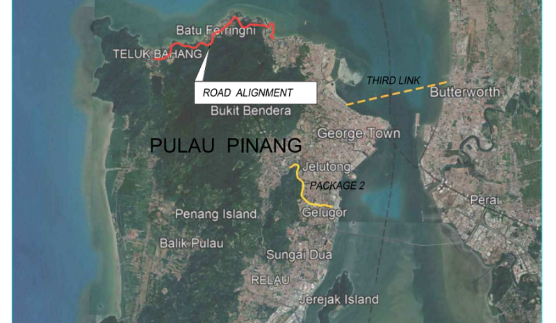 Earthworks for Penang’s northern coastal paired road to begin next year, says state Exco 