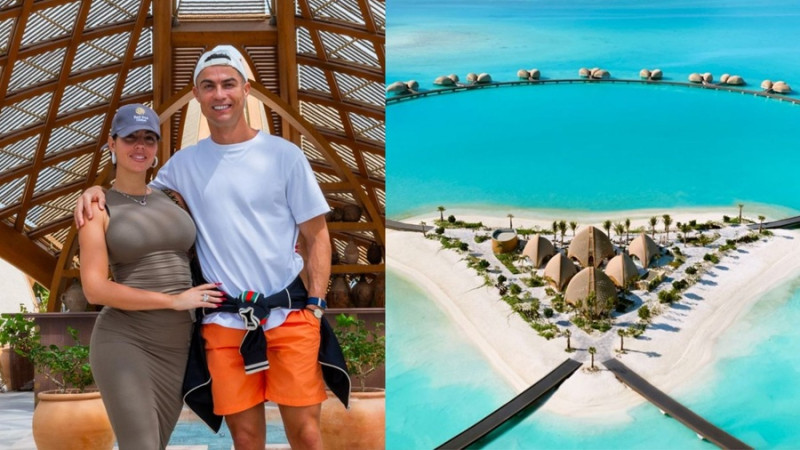 Ronaldo buys luxury villa in the middle of the Red Sea