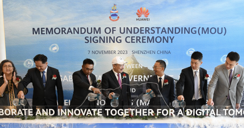 Sabah inks MoU with Huawei to boost e-commerce, city planning