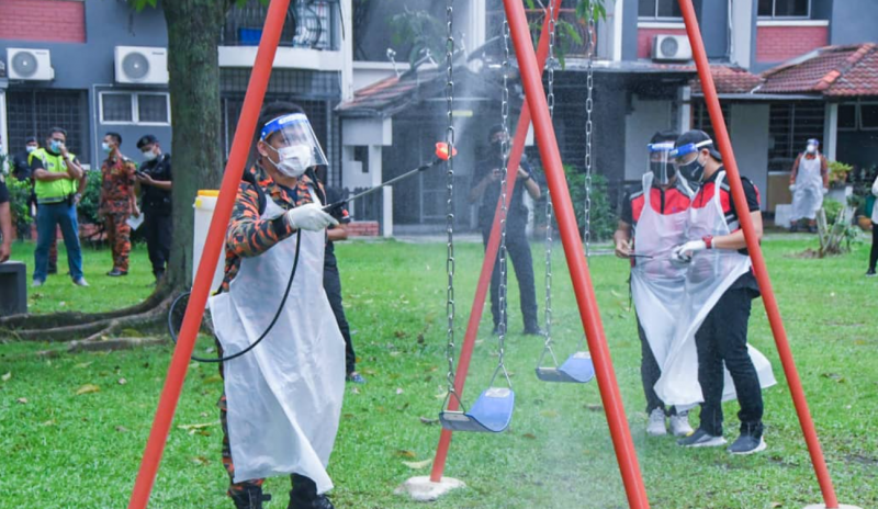 Zuraida oversees large-scale sanitisation kick-off today