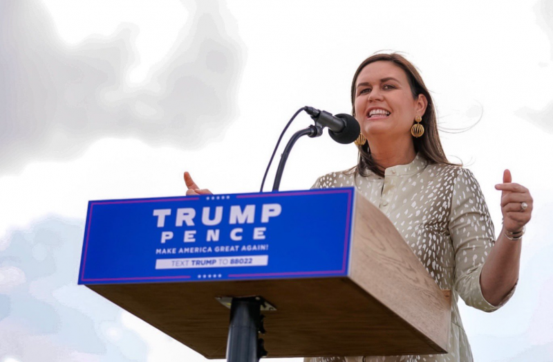 Former Trump press secretary announces Arkansas governor run