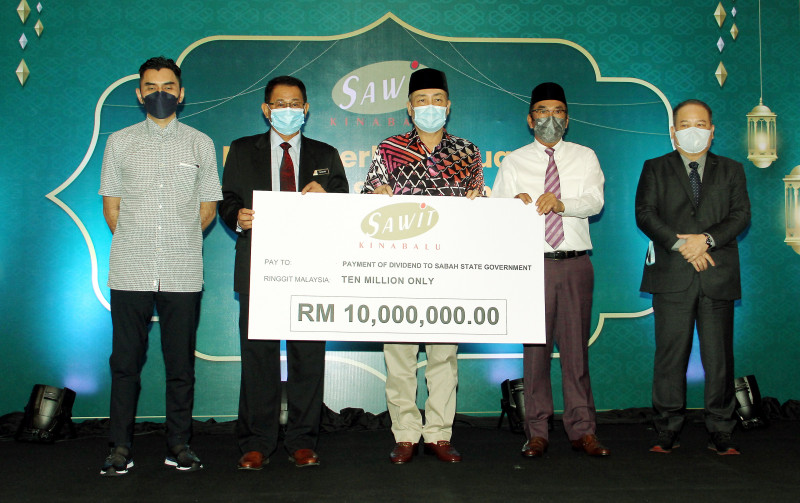 Sawit Kinabalu Group pays RM10 mil dividend to Sabah govt