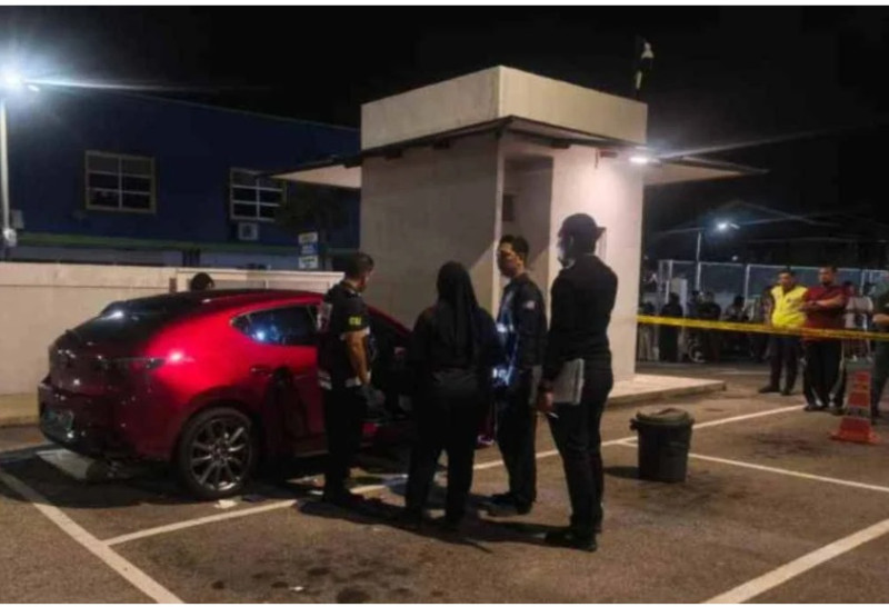 Police nab suspect who stabbed woman in the neck (video)