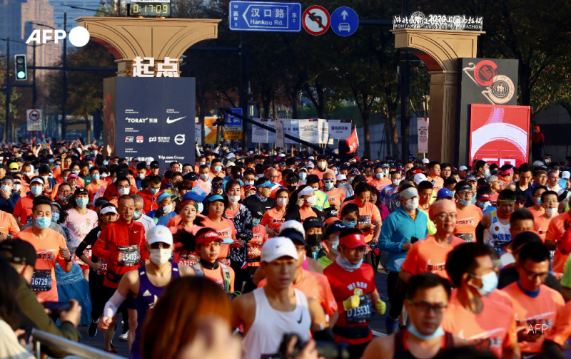 9,000 take part in Shanghai marathon amid pandemic World The Vibes