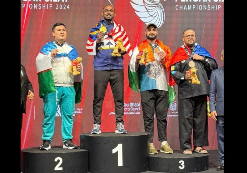 World champ V. Thamaraj proves silat is for all
