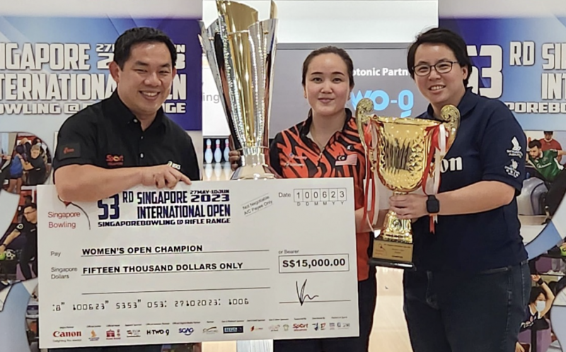 Li Jane strikes it lucky, bags Singapore Open bowling title