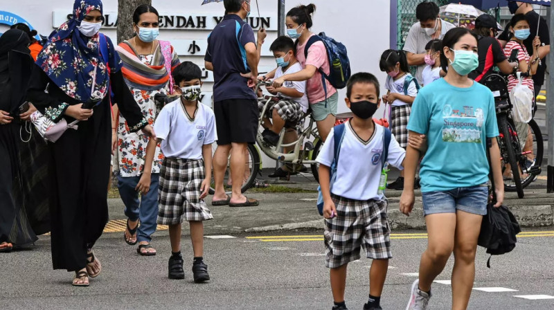 Singapore warns Covid-19 variants infecting more children, shuts schools