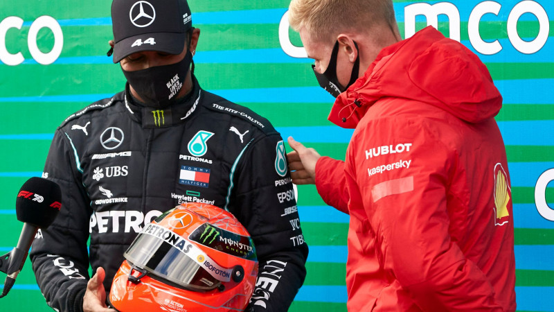 Hamilton inspired by Schumacher