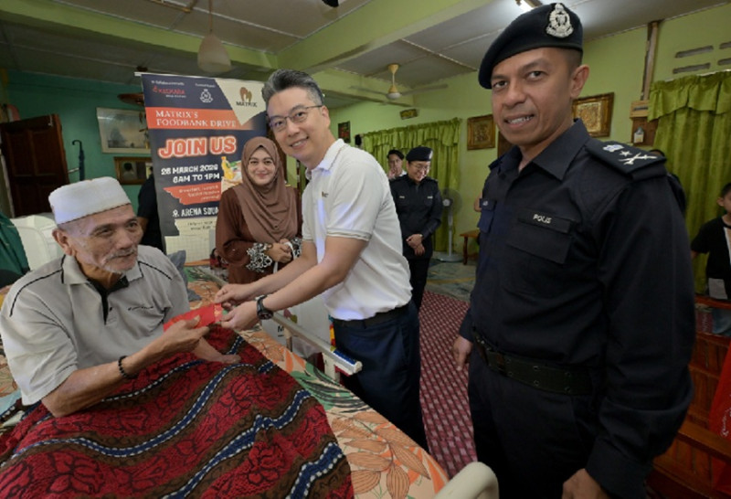 Seremban: Matrix Concepts, PDRM join hands to assist the needy