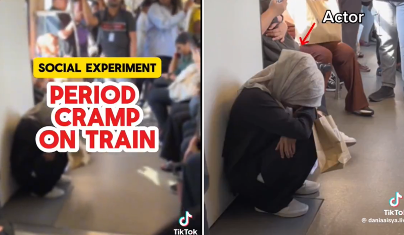 Social experiment gone wrong; Passengers exposed without consent