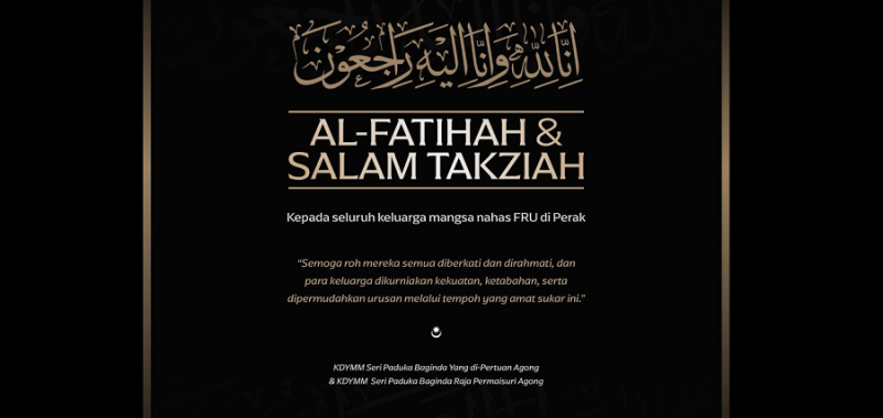 King, queen convey condolences to families of FRU personnel killed in crash